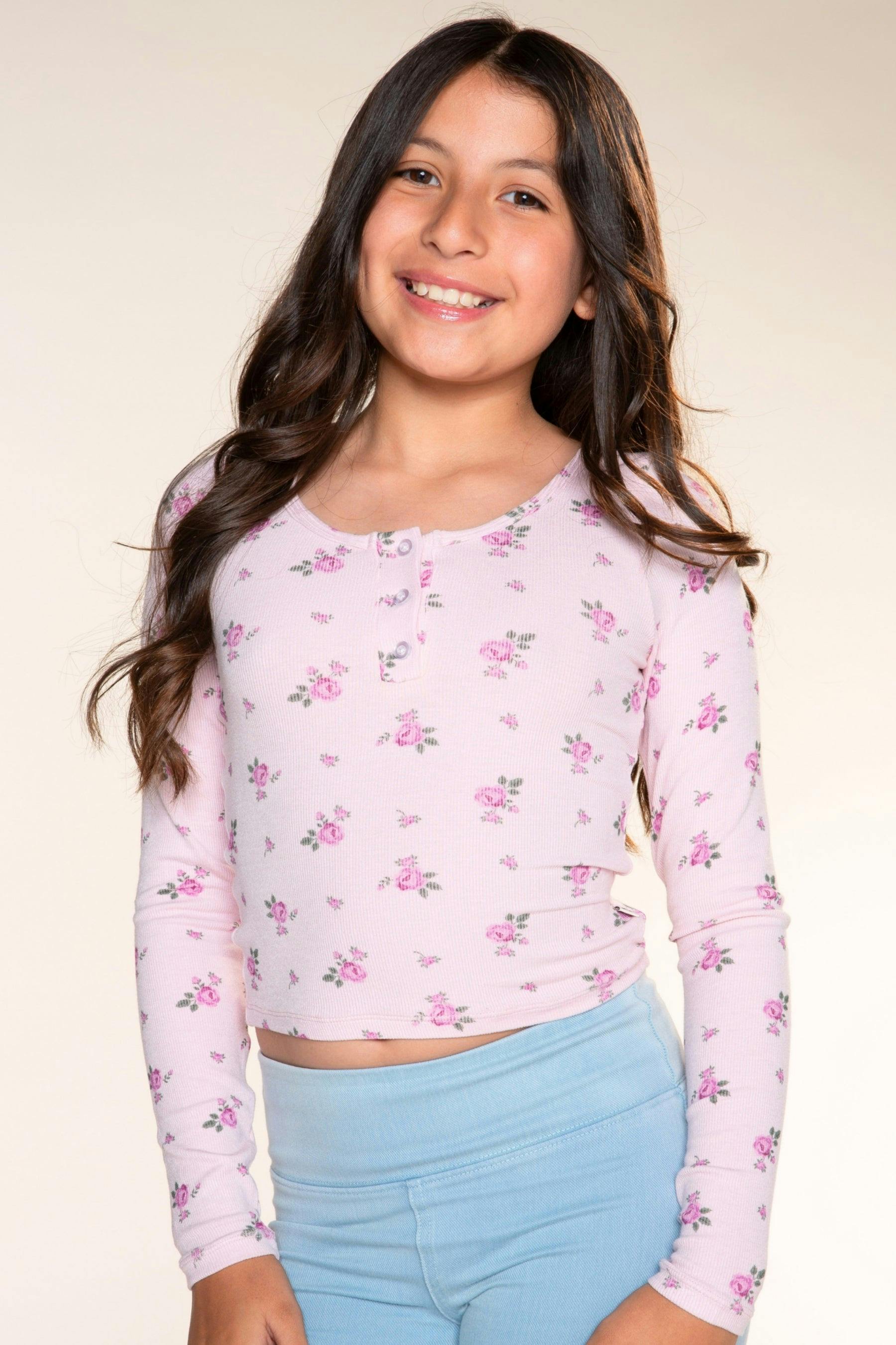 Ultra-Soft Rib Long Sleeve Fitted Henley
