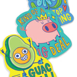 Stickiville Punny Pals Vinyl Stickers