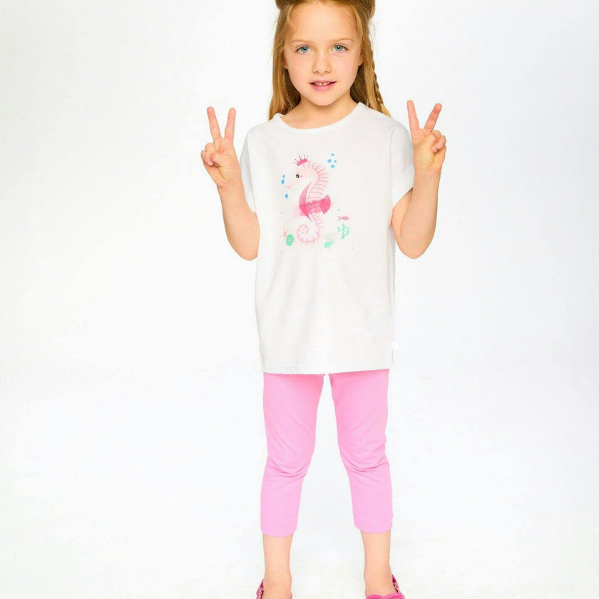 Organic Cotton Jersey T-Shirt White