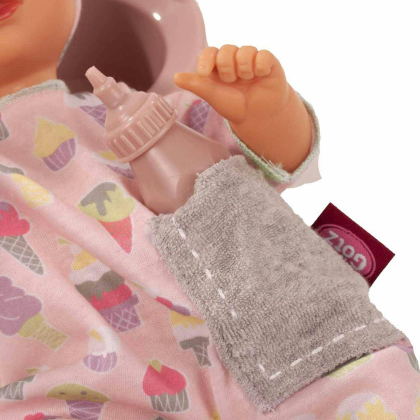 Sleepy Aquini Popsicle - 13" Drink & Wet Bath Baby Girl Doll with Potty