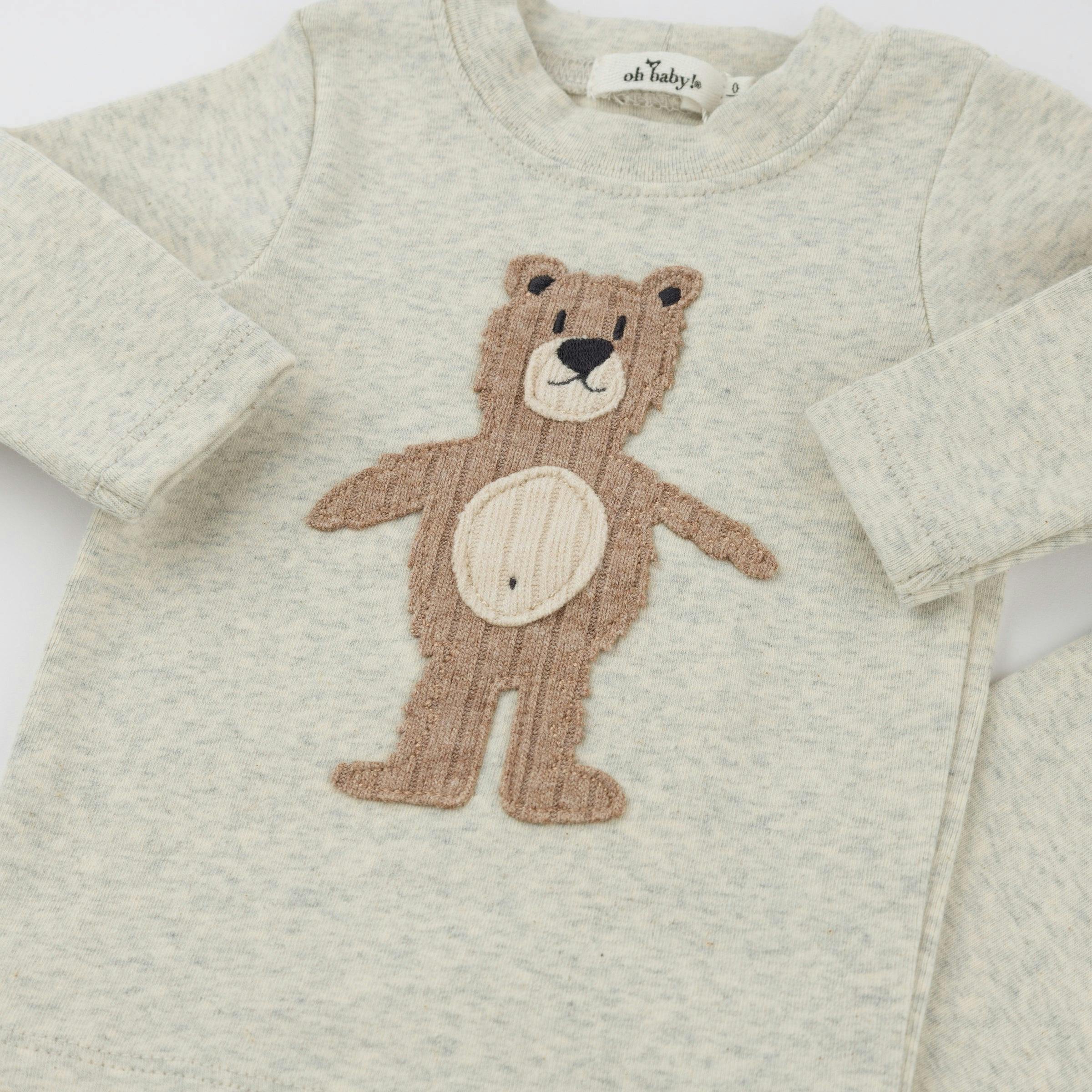 Shaggy Applique L/S 2pc Set