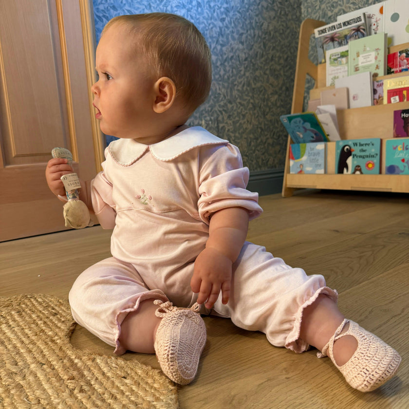 Pima Romper Rose Pink