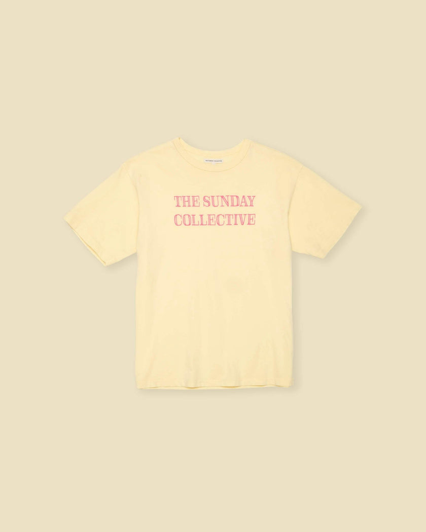 Organic Sunday Tee in Laffy Taffy