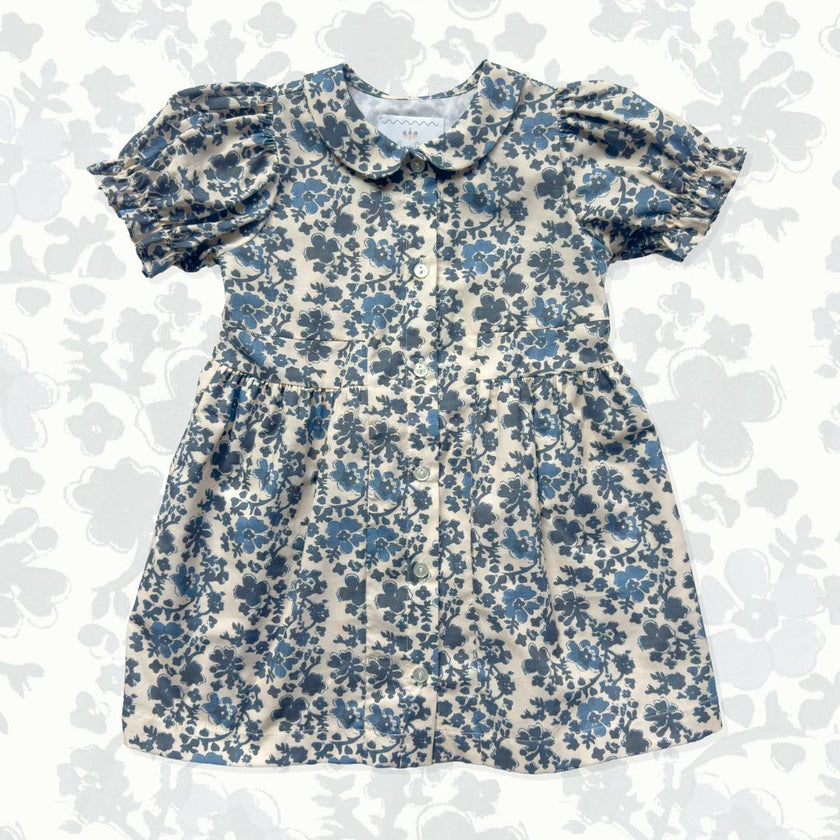 Charlotte Dress in Block Flower