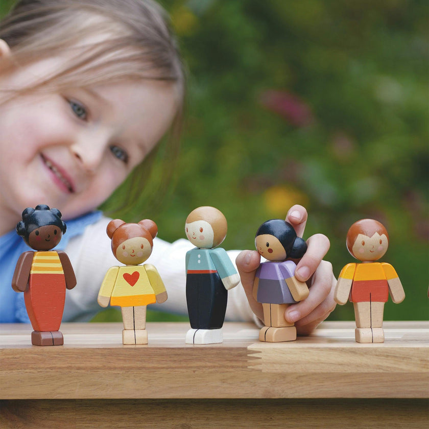 We Are Family Doll Shelf