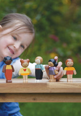 We Are Family Doll Shelf