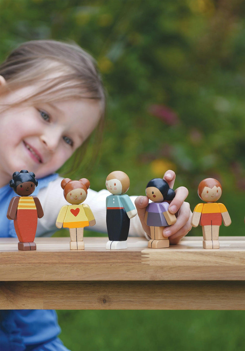 We Are Family Doll Shelf