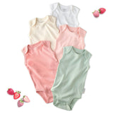 SAM 5-Pack Sleeveless Bodysuits