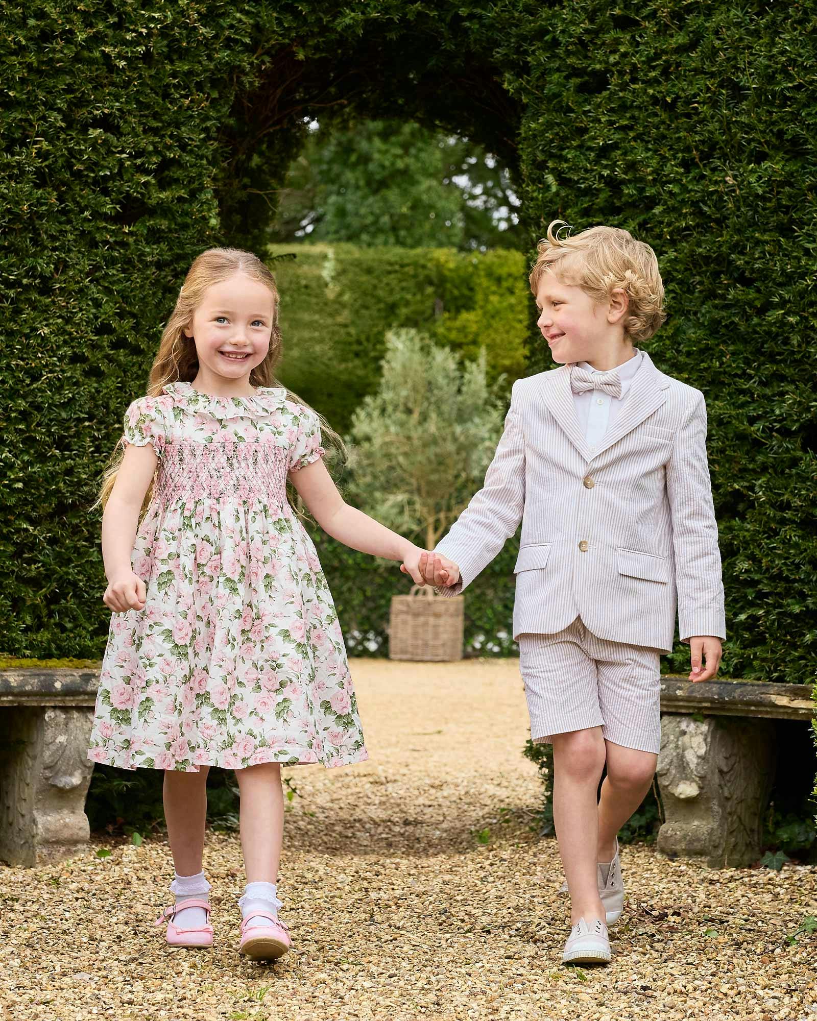 Carline Rose Smocked Dress