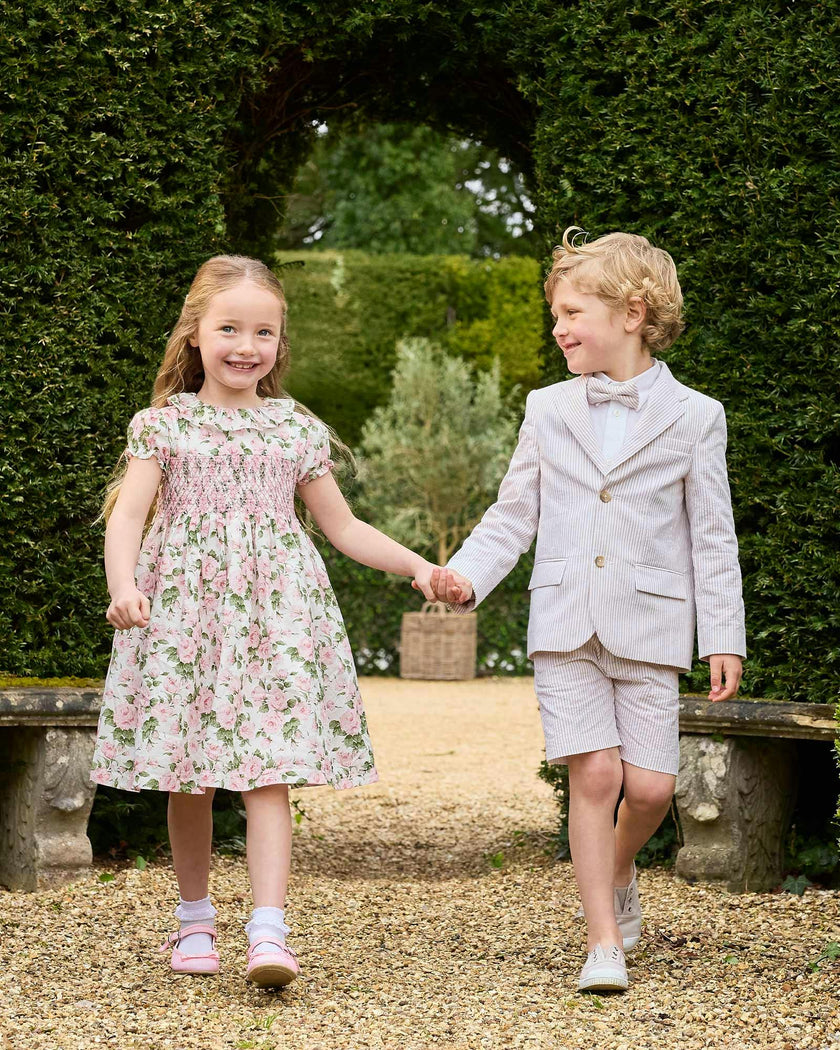 Carline Rose Smocked Dress