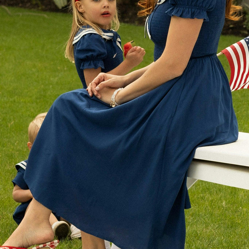 Alice Dress in Sailor Navy