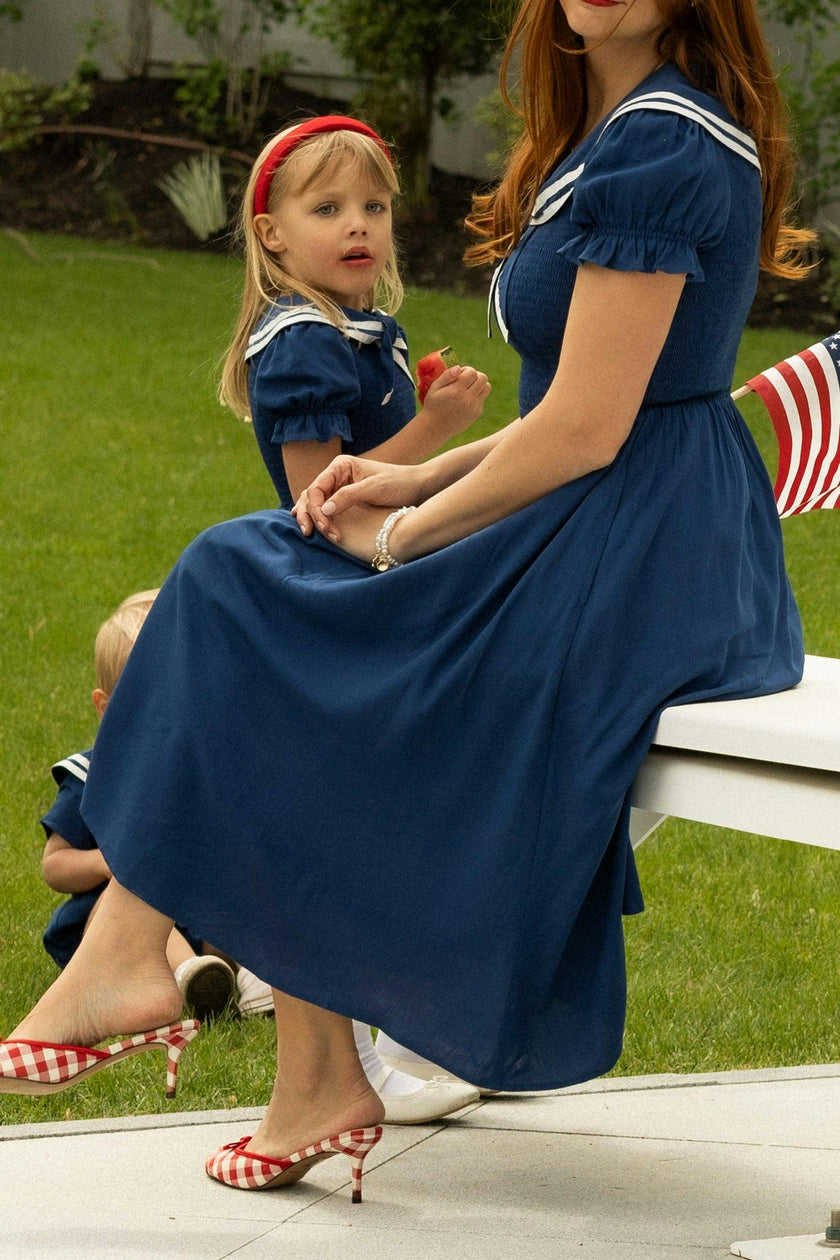 Alice Dress in Sailor Navy