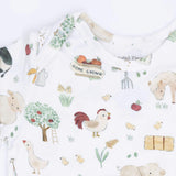 Cute Farm Animals Uni - Lap Shoulder Gown