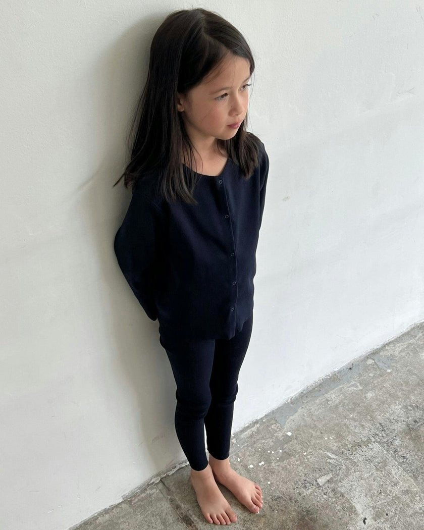 RIB CARDIGAN