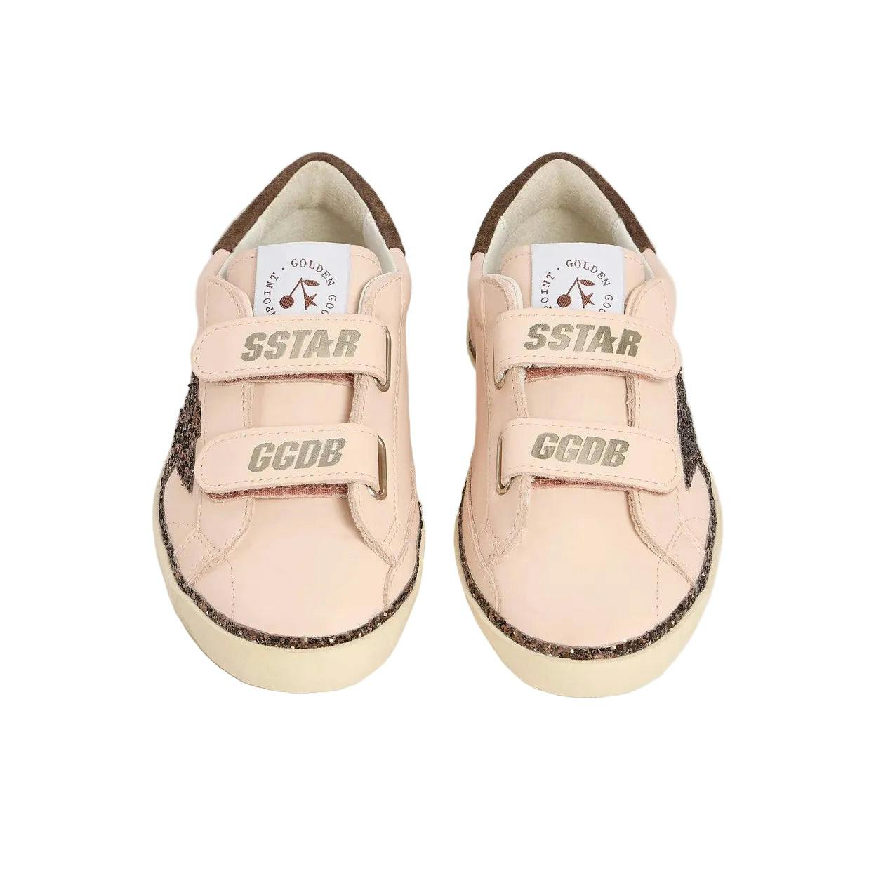 BONPOINT x GOLDEN GOOSE Oldschool Sneakers - Rose Pale