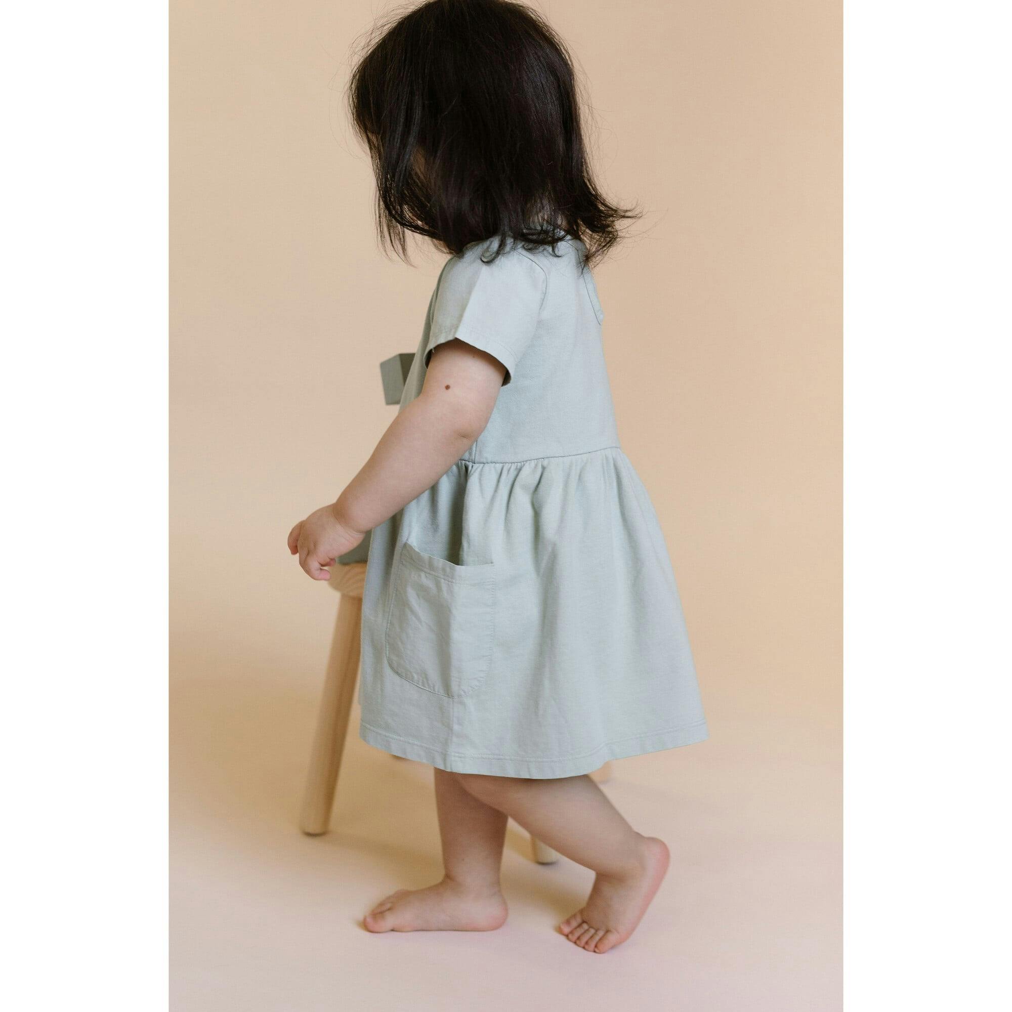 Playground Empire Waist 2-Pocket Dress, Blue