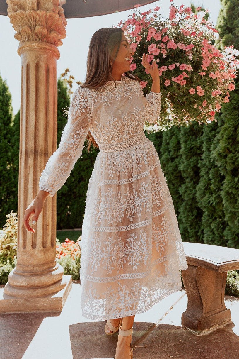 sicily dress champagne lining Sicily Dress in Champagne Lining