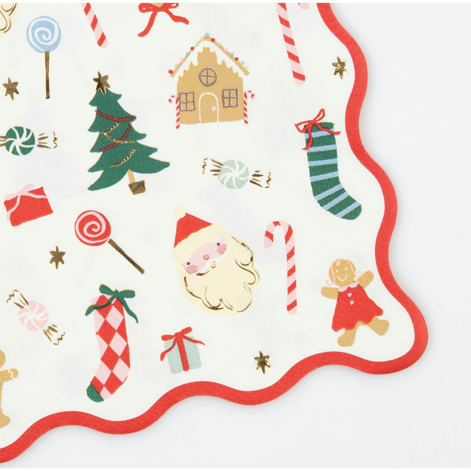 Jolly Christmas Large Napkins