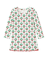 The Organic Rib Long Sleeve Dress [Fa La La]