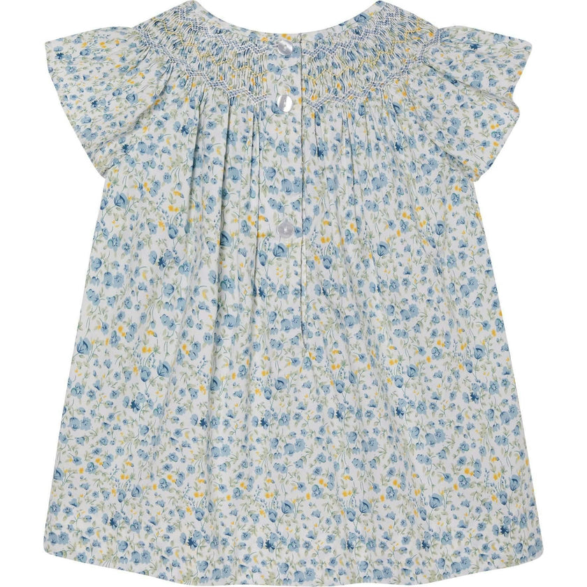Hand-Smocked Girls Blouse Ines