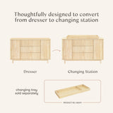 Babyletto Pogo Tambour Extra Wide Assembled Dresser (58")