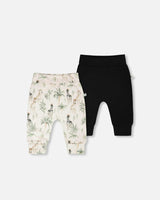2 Pack Organic Cotton Jersey Evolutive Pants