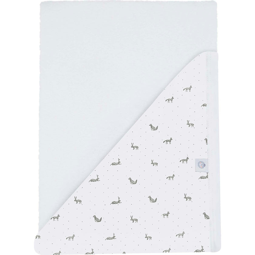 Little Gray Rabbit Pima Hooded Towel