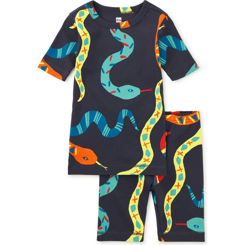In Your Dreams Above-Knee Short Pajama Set, Multi