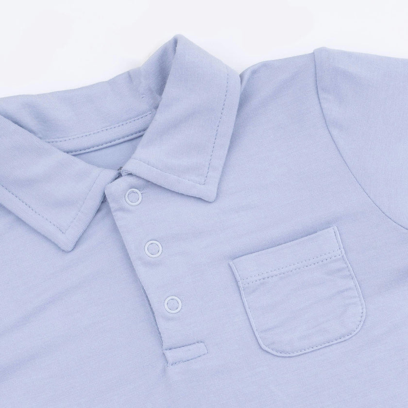 Dusty Plaid - Polo with Casual Short