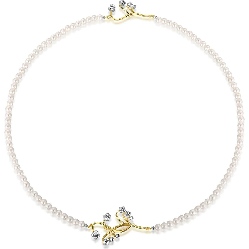 Lily of the Valley Pearl Necklace