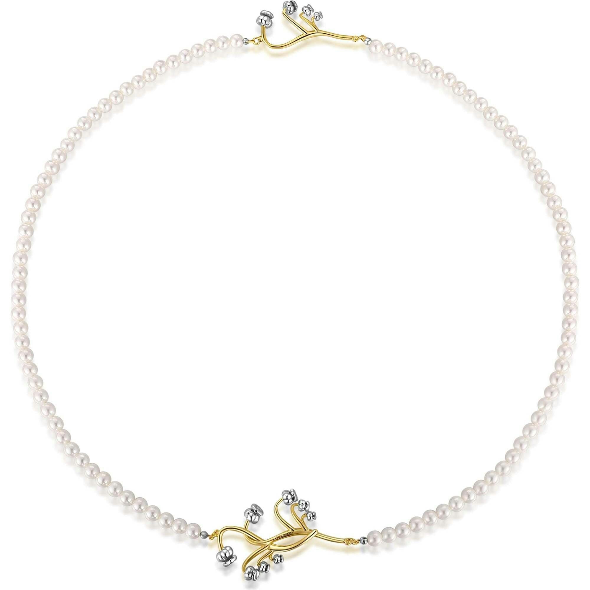 Lily of the Valley Pearl Necklace