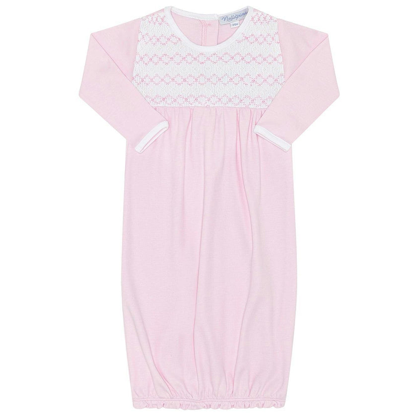 Signature Smocked Girls Gown