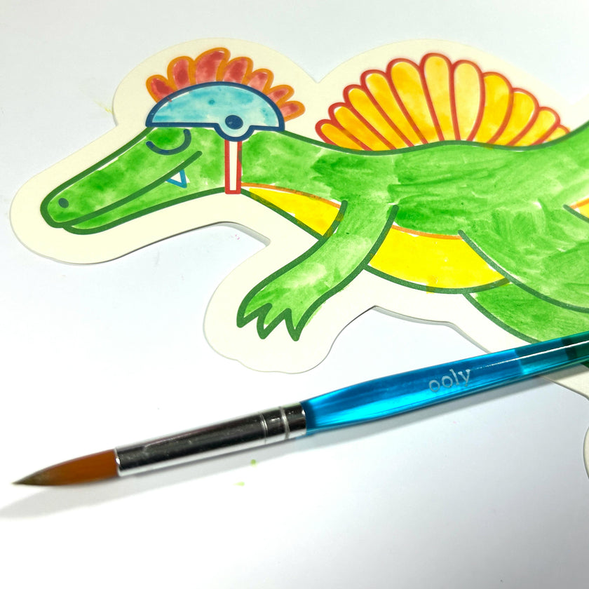Playful Painters Easy Watercolor Painting Kit - Chills & Thrills Dinos
