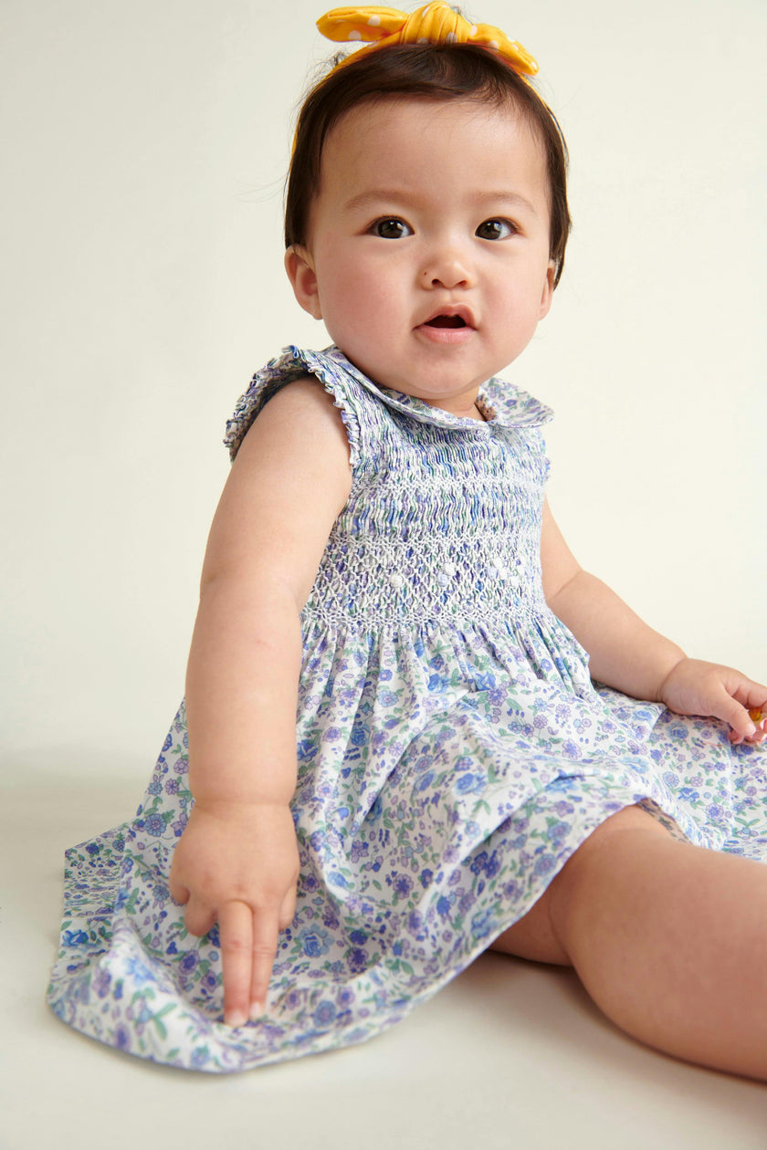 Hand-Smocked Baby Dress Cadence