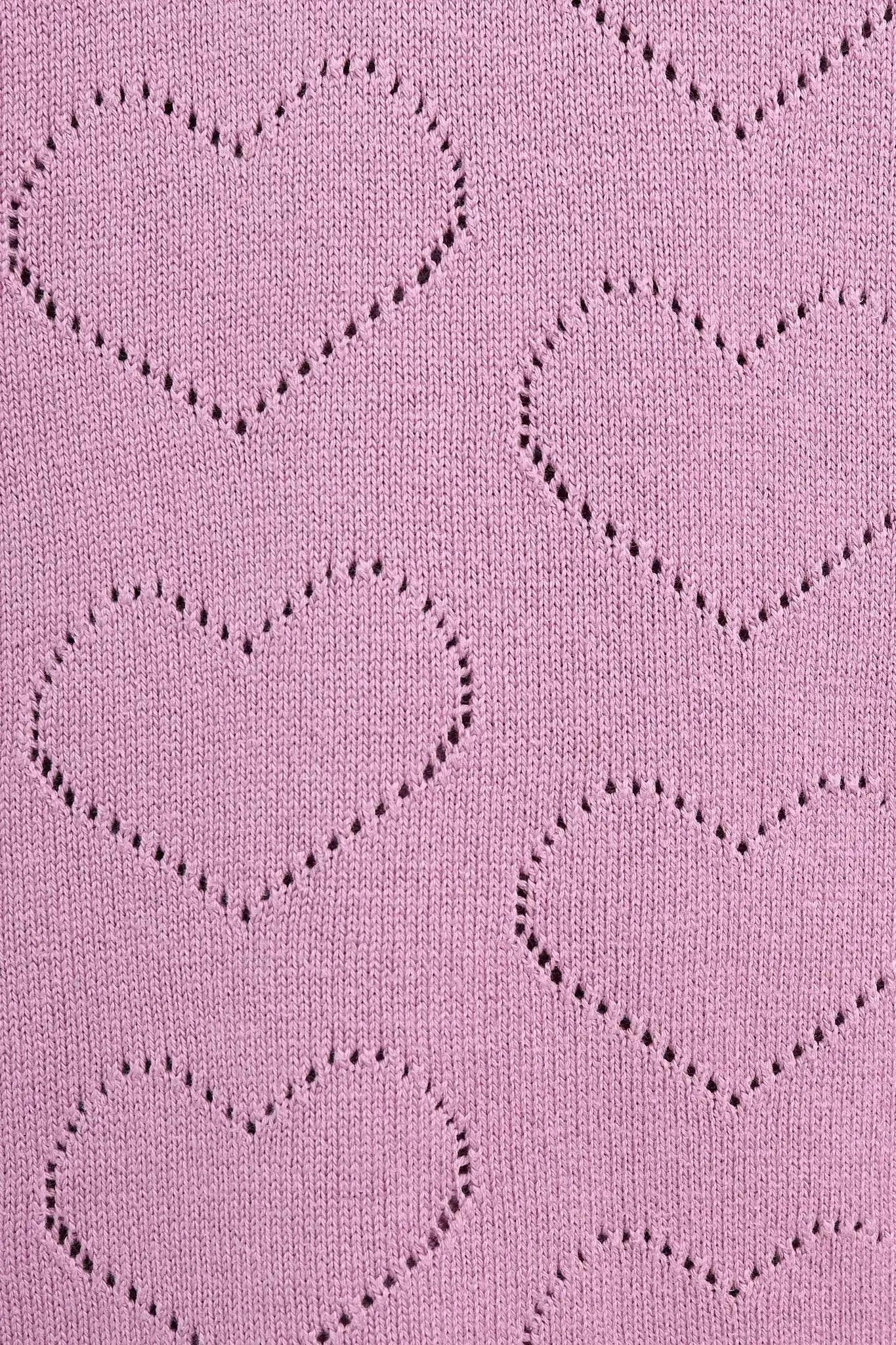women's cotton sweater - blush hearts