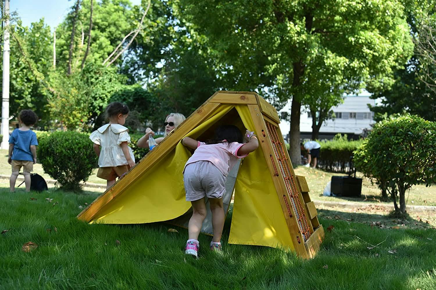 Palm - 5-In-1 Outdoor And Indoor Playground Playset