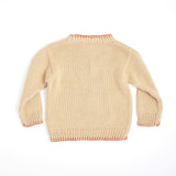 Christmas Tree Sweater in Taupe