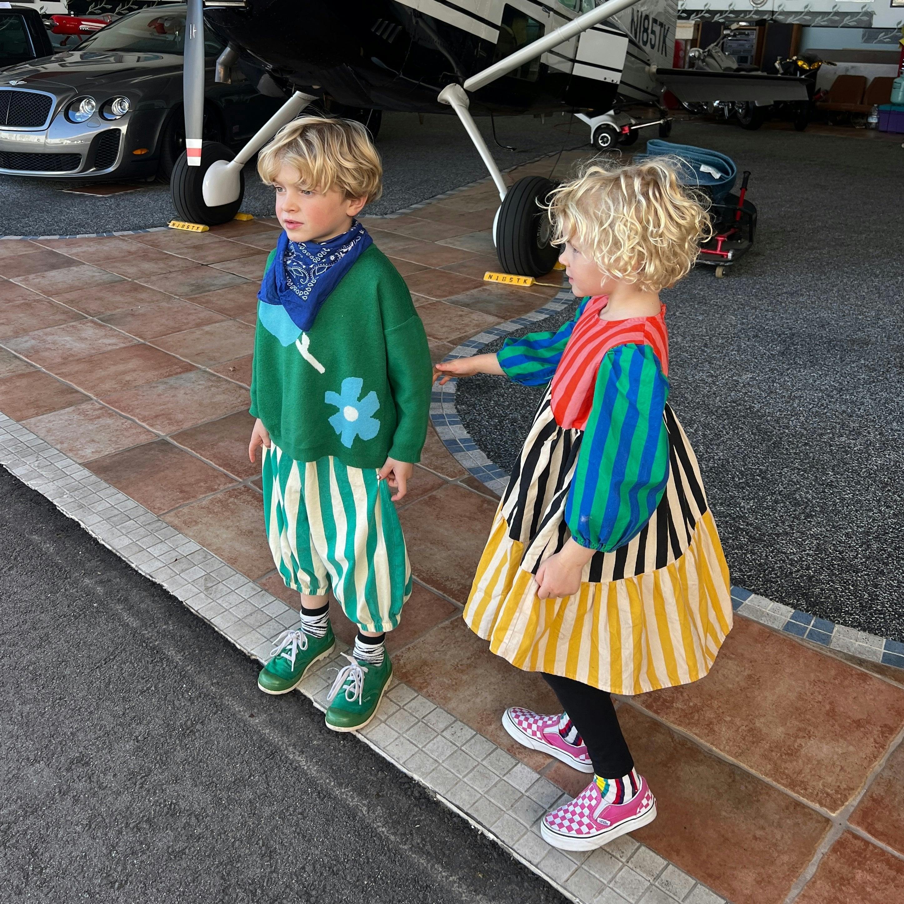 Crayon Stripe Dress