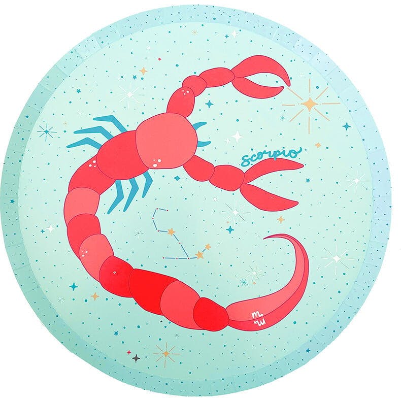 Zodiac Gemini Dinner Plates