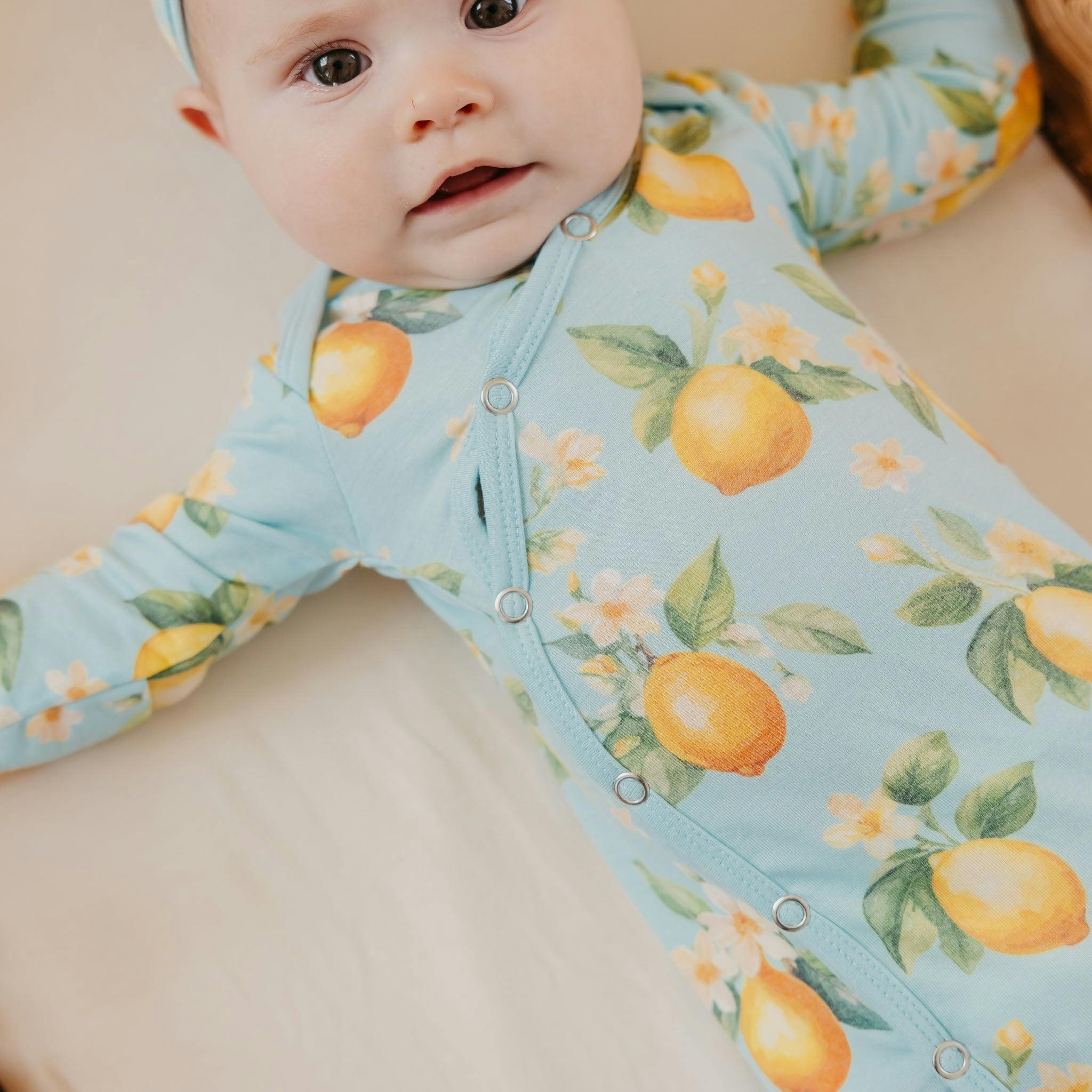 Newborn Knotted Gown - Melody