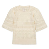 Organic Bell Sleeve Sweater Top