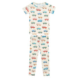 2pc Short Sleeve Pajamas with Pants - Cruiser