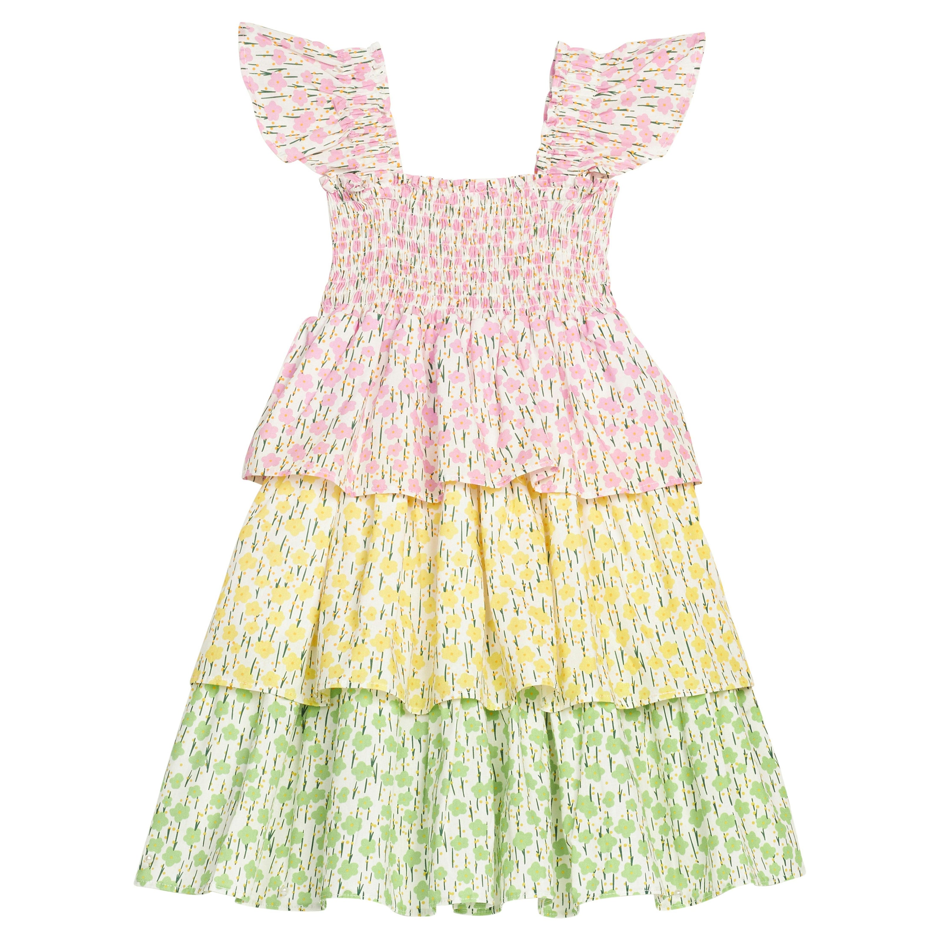 LeeLee Dress - Darien Daisies