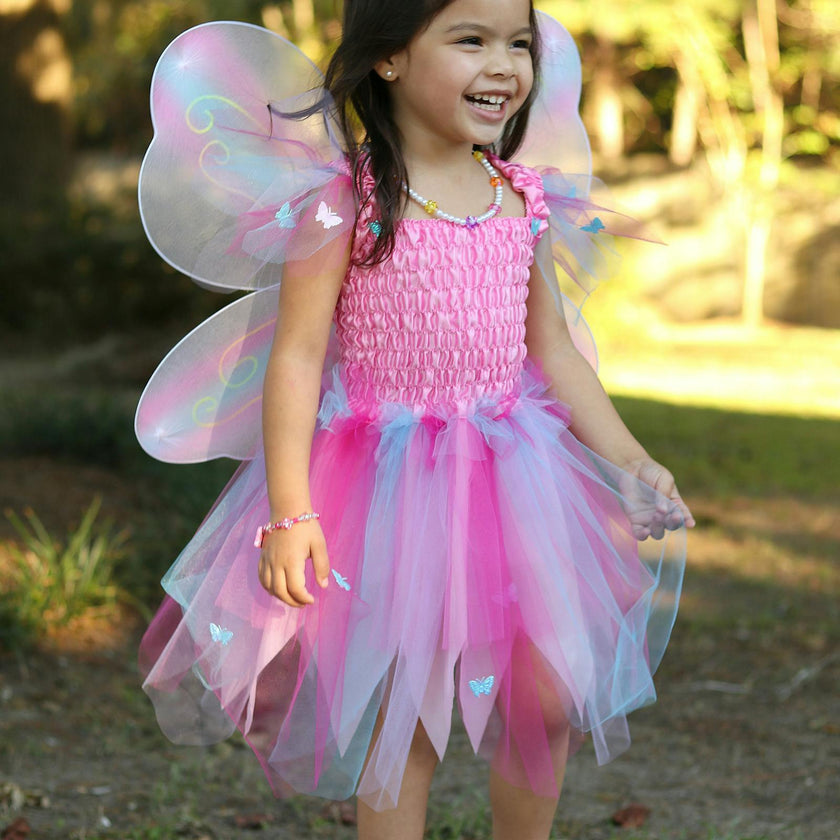 Butterfly Dress & Wings with Wand