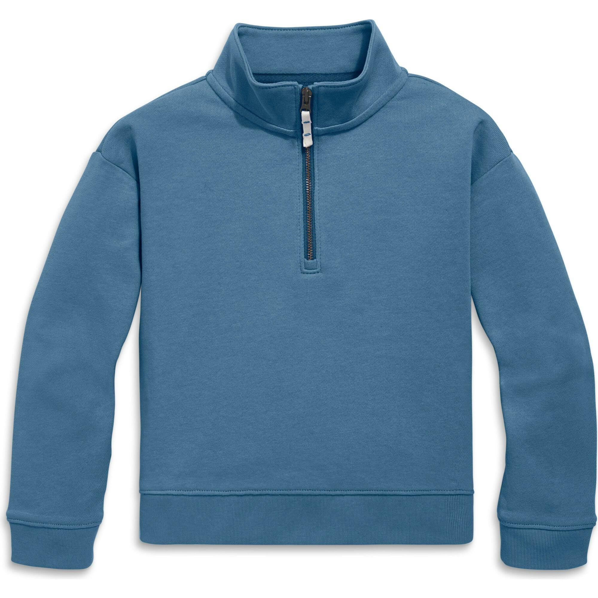 Kids quarter zip sweatshirt