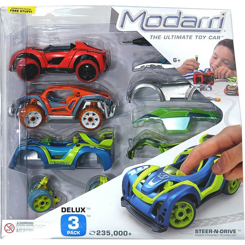 Modarri: Deluxe Car 3 Pack - S1 Street