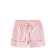 Woven Camp Shorts, Yellow