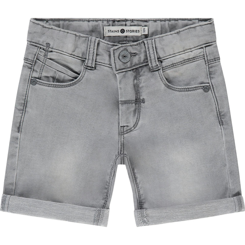 Classic Soft Denim Shorts
