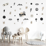 Peel & Stick Fabric Wall Stickers