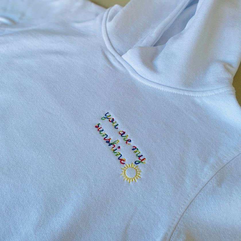 "you are my sunshine" Baby + Little Kid Pullover Hoodie